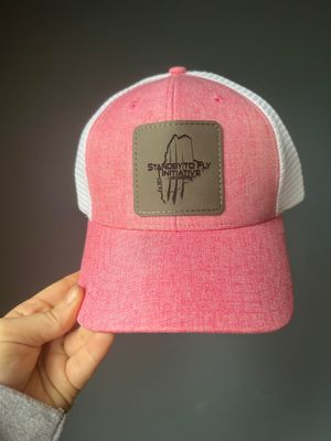 SBTFI Patched Trucker - Pink