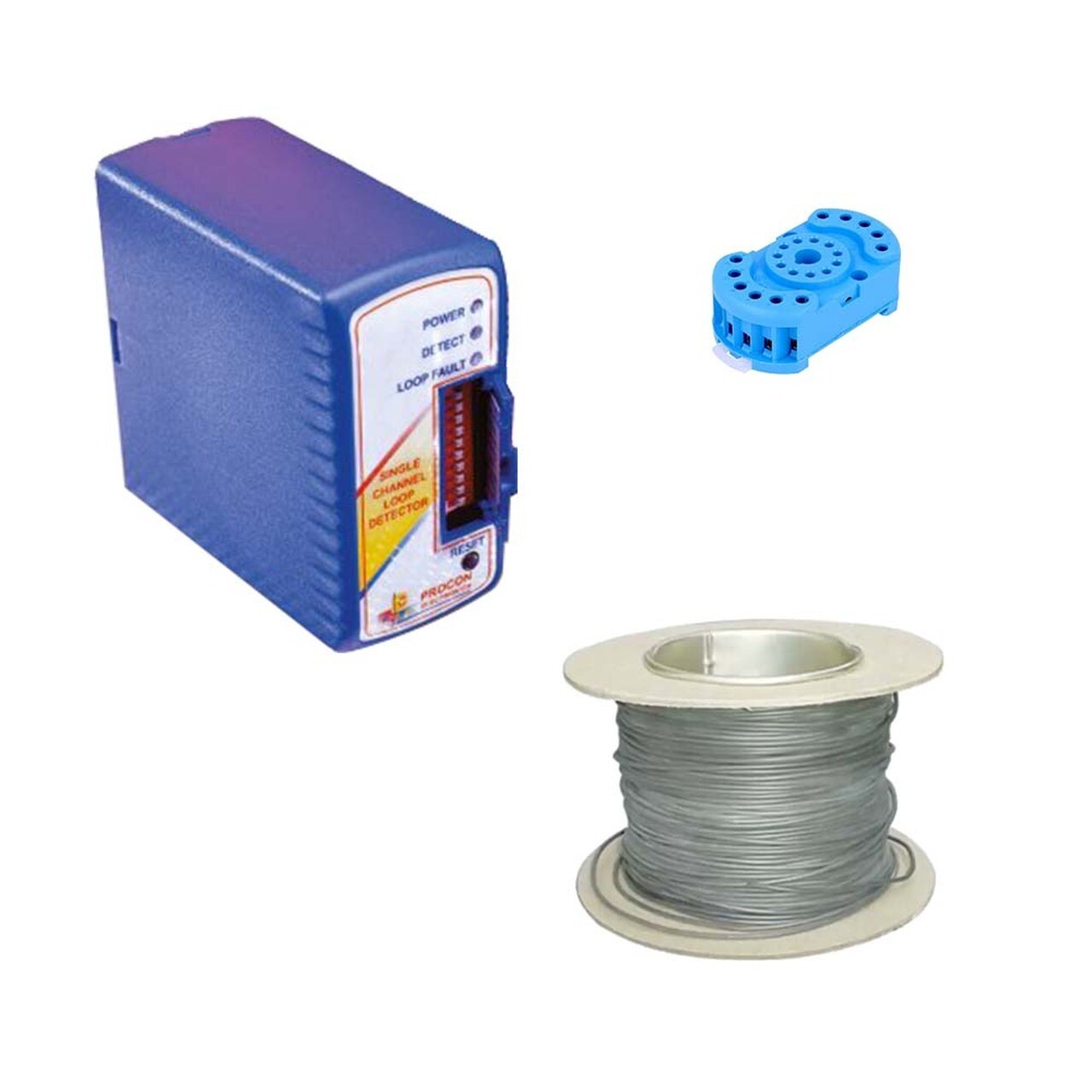 SINGLE CHANNEL LOOP DETECTOR BUNDLE (24V/ 230V)
