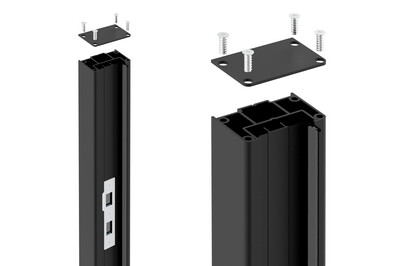 50 x 80 Latch Post Pedestrian Gate