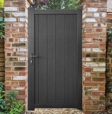 THOM Pedestrian Composite Gate Aluminium composite pedestrian gate flat top