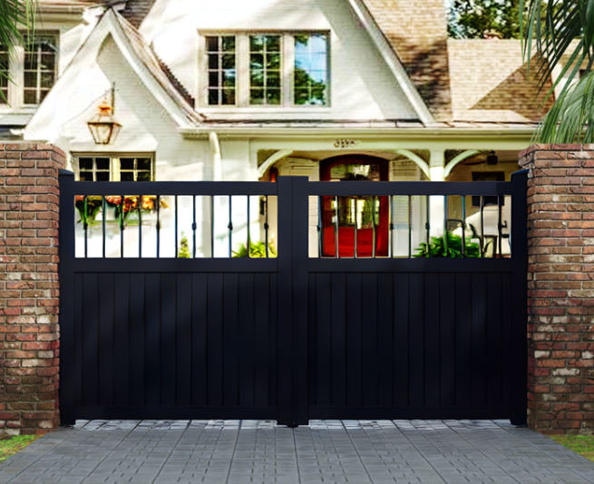 Aluminium Lomond double gate