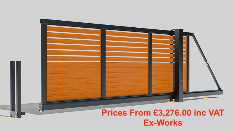 Cantilever Gate RANNOCH ALUMAX UK