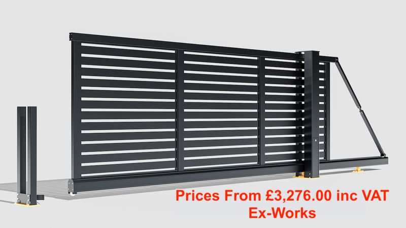 Cantilever Gate GALLOWAY ALUMAX UK