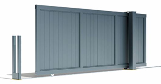 Sliding Aluminium Gate