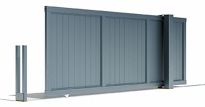 Sliding Aluminium Gate