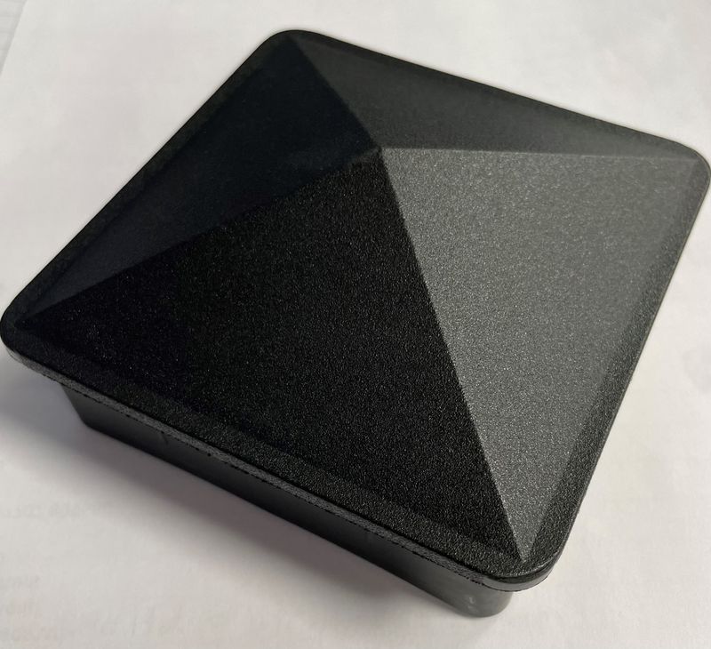 150mm post cap plastic