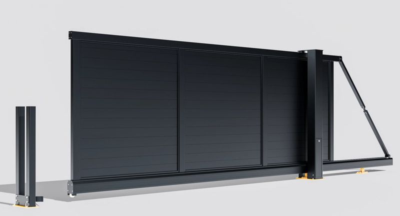 Aluminium Cantilever Gates