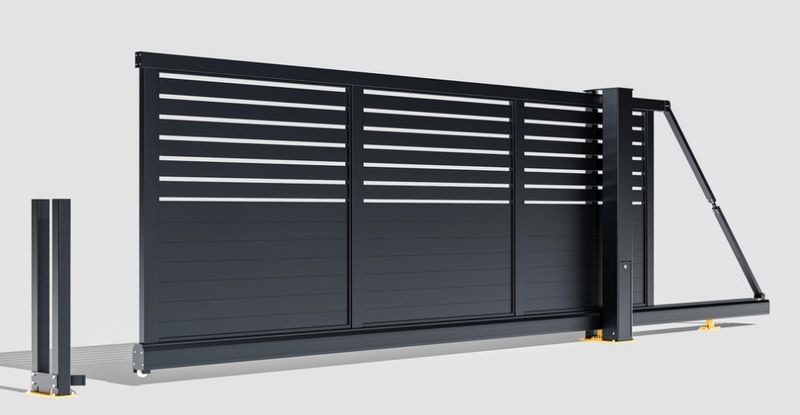 Aluminium Cantilever Gates