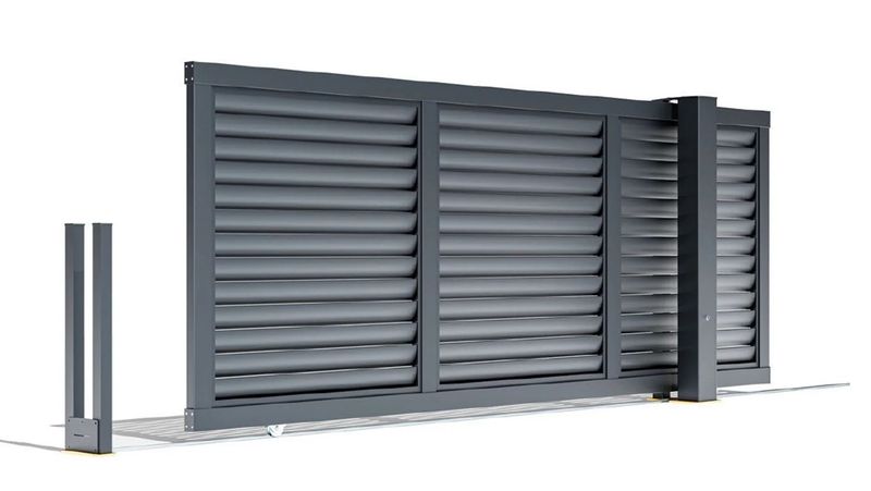 Floor Tracked Sliding gate
