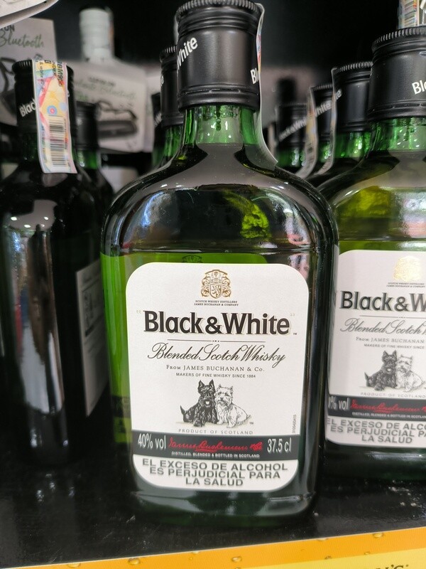 Black y white 375ml