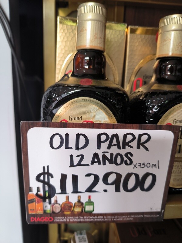 Old parr 750