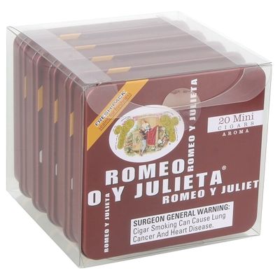 ROMEO Y JULIETA MINI AROMA (RED) 5 TIN PACK