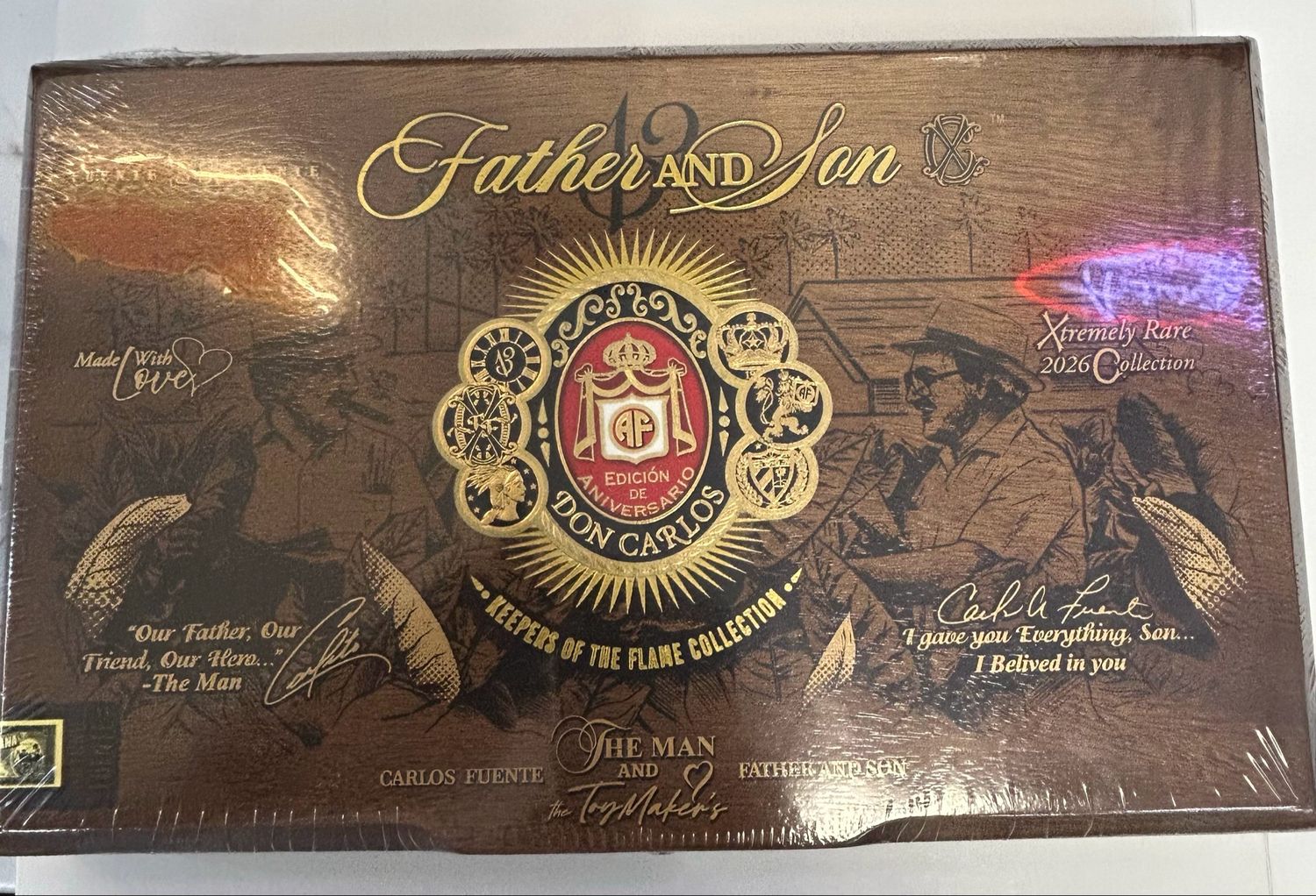 Don Carlos Father & Son Extremely Rare 2026 10 CT Box Don Carlos Father & Son Extremely Rare 2026 10 CT Box