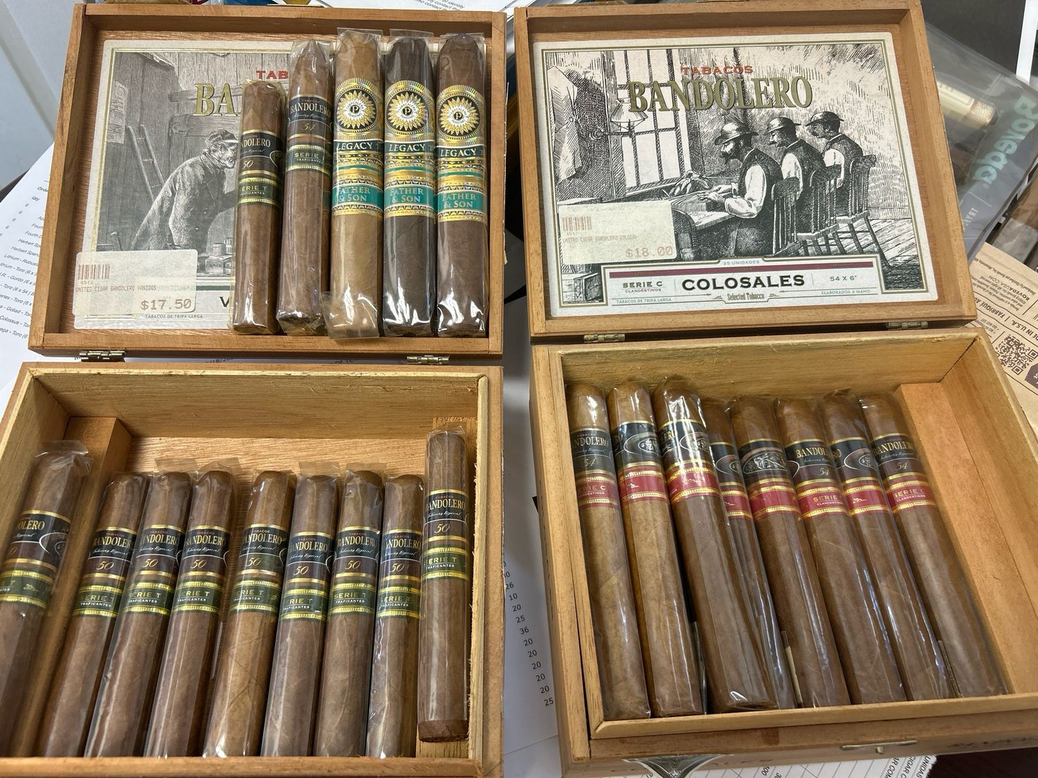 Gowsian Shan Bandolero &amp; Perdomo Father &amp; Son Package