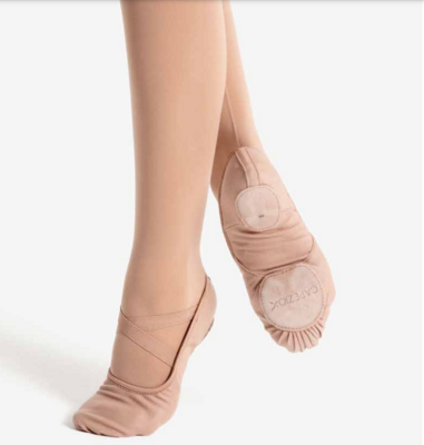2037W Hanami Canvas Ballet Slippers
