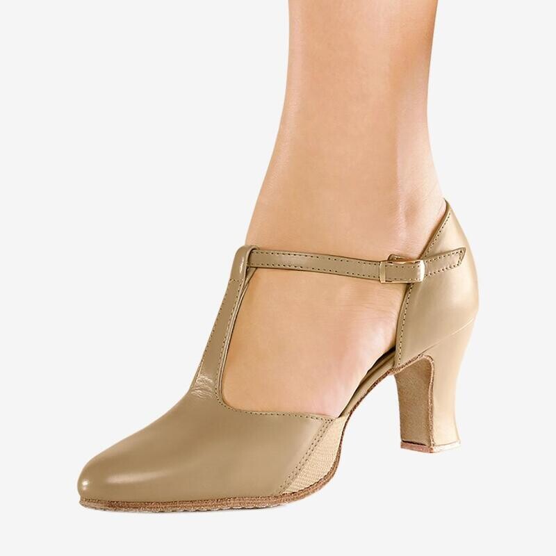 CH57 Character Shoes 2.5" Heel Leather