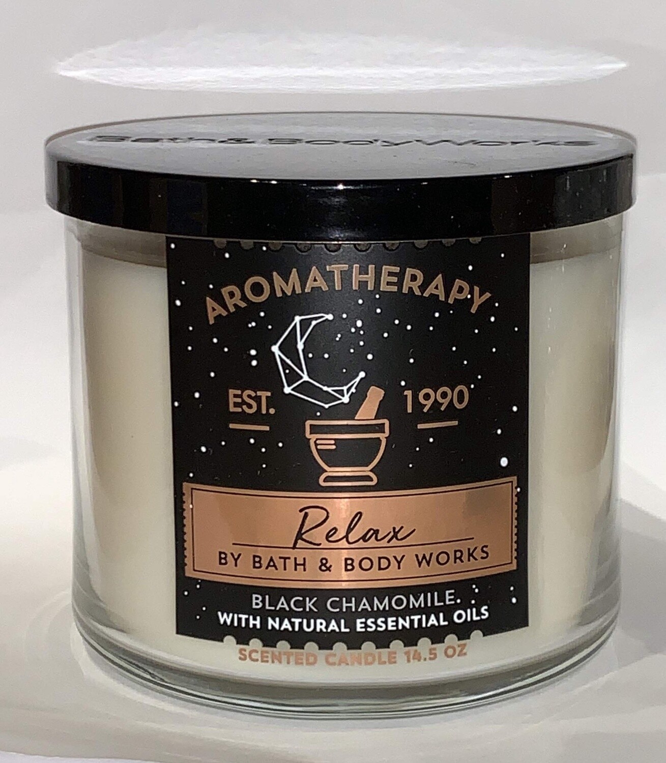Aroma. Black Chamomile Candle