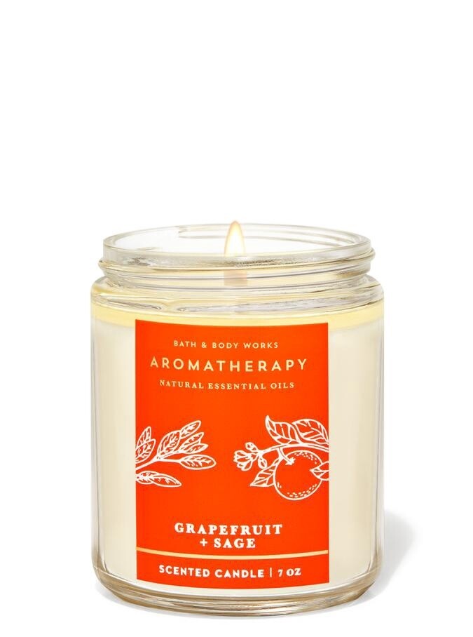 Aroma. Grapefruit &amp; Sage Candle
