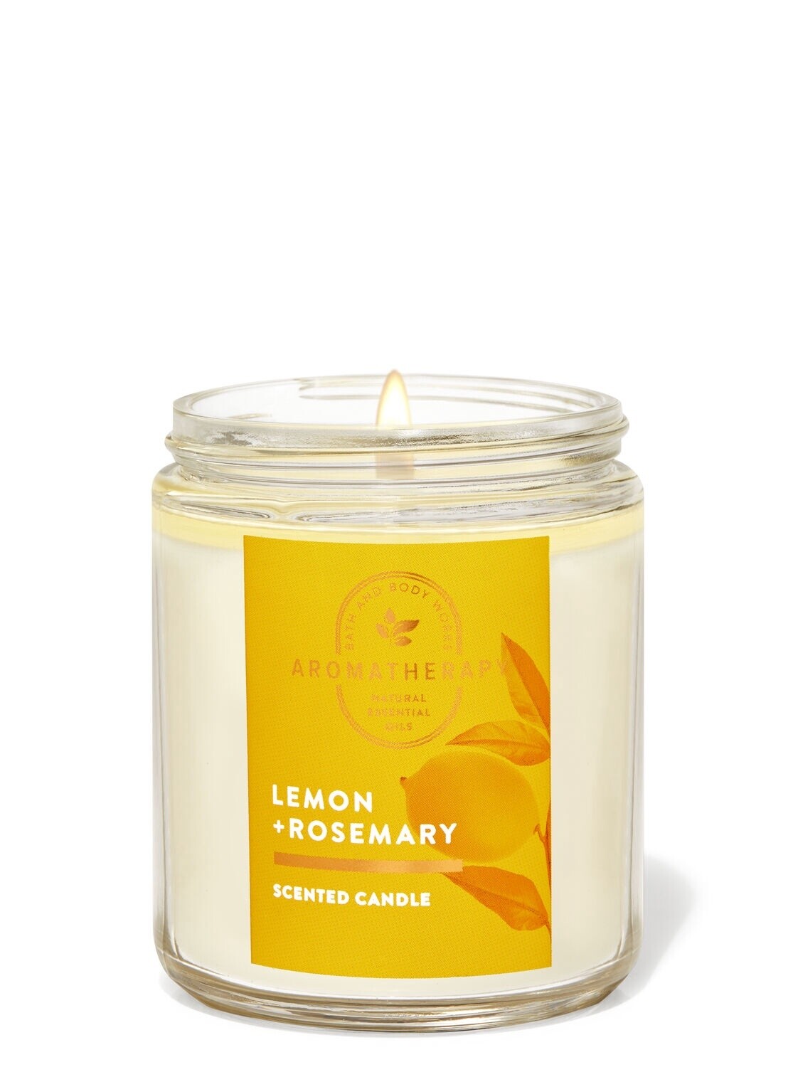 Aroma. Lemon &amp; Rosemary Candle