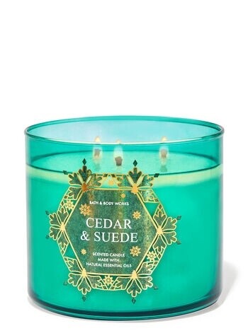 Cedar &amp; Suede Candle