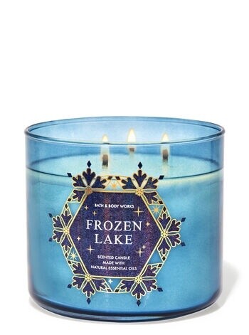 Frozen Lake Candle