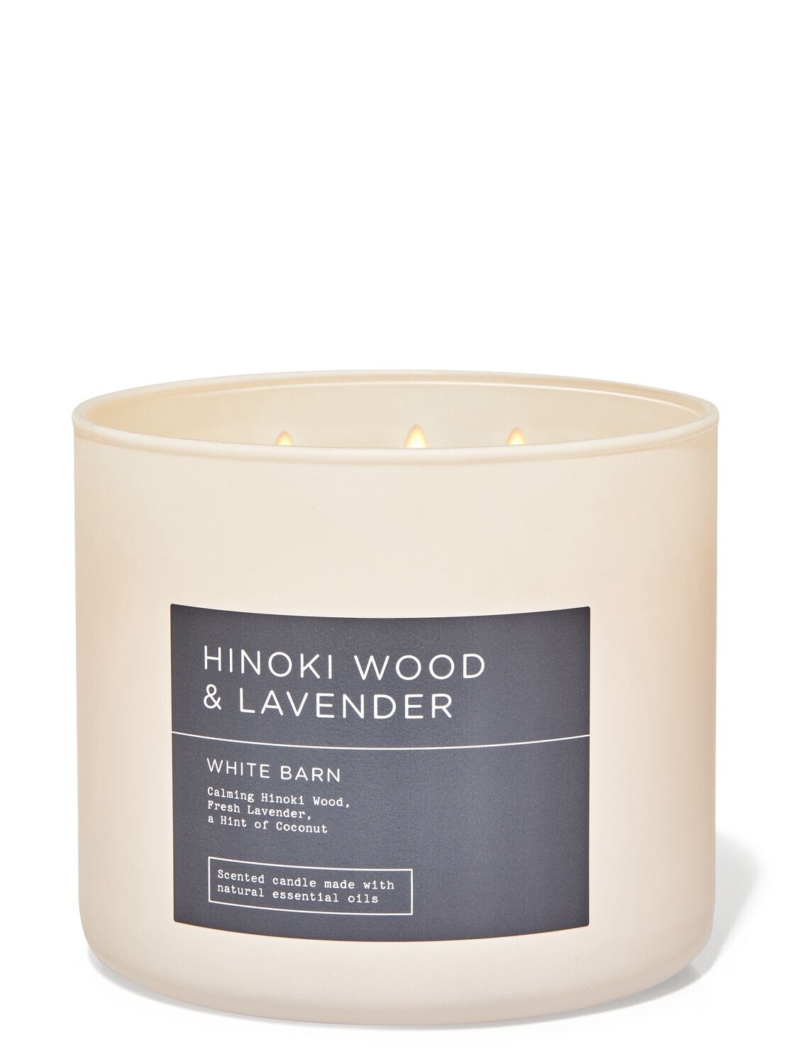 Hinoki Wood & Lavendar Candle