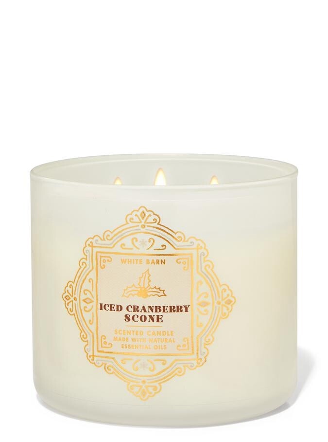 Iced Cranberry Scone Candle