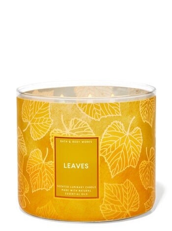 Leaves Candle
