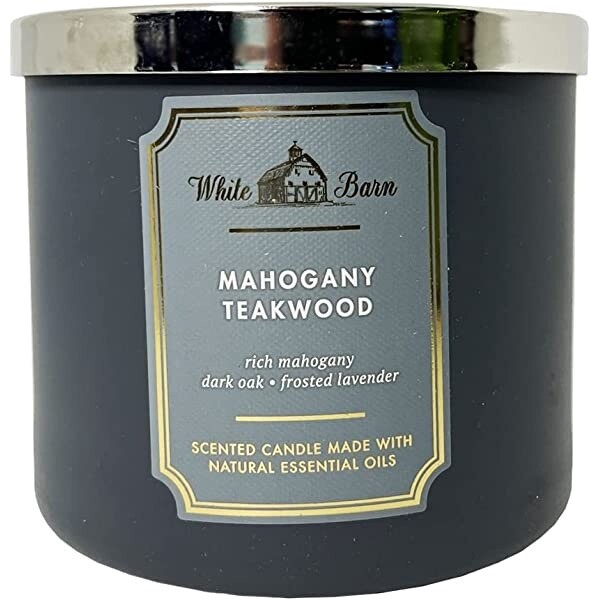 Mahogany Teakwood Candle