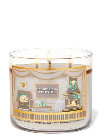 Marshmallow Fireside Candle