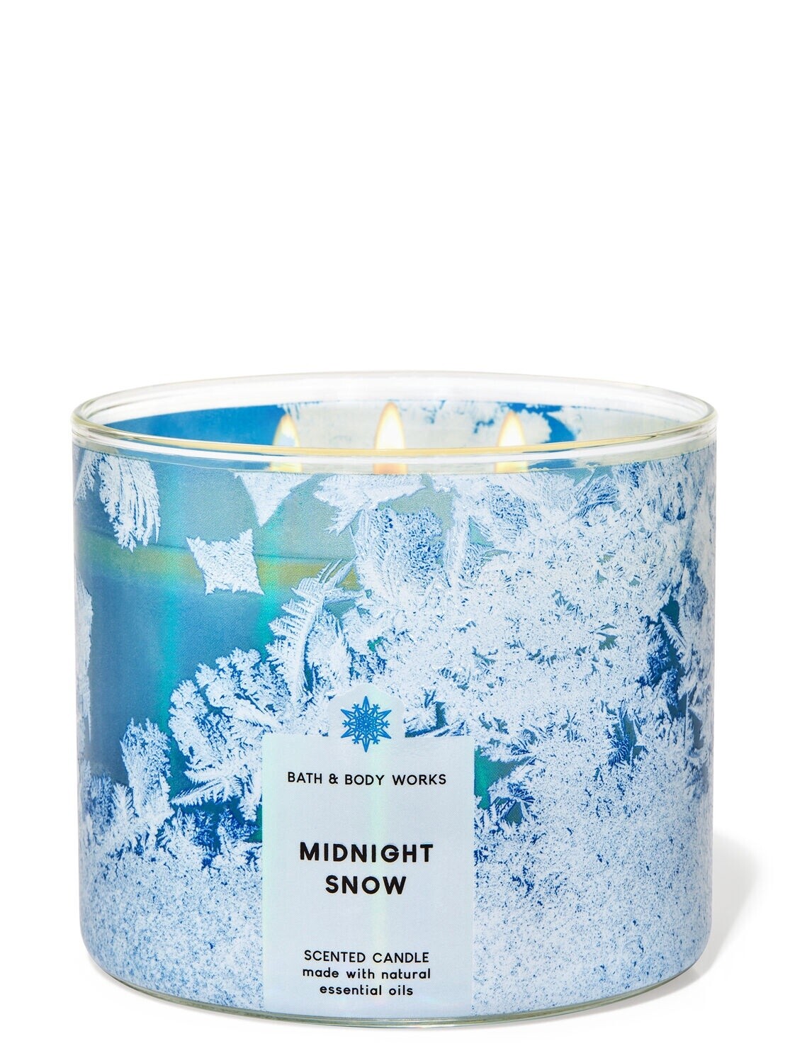 Midnight Snow Candle