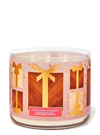 Pink Fairy Gumdrop Candle