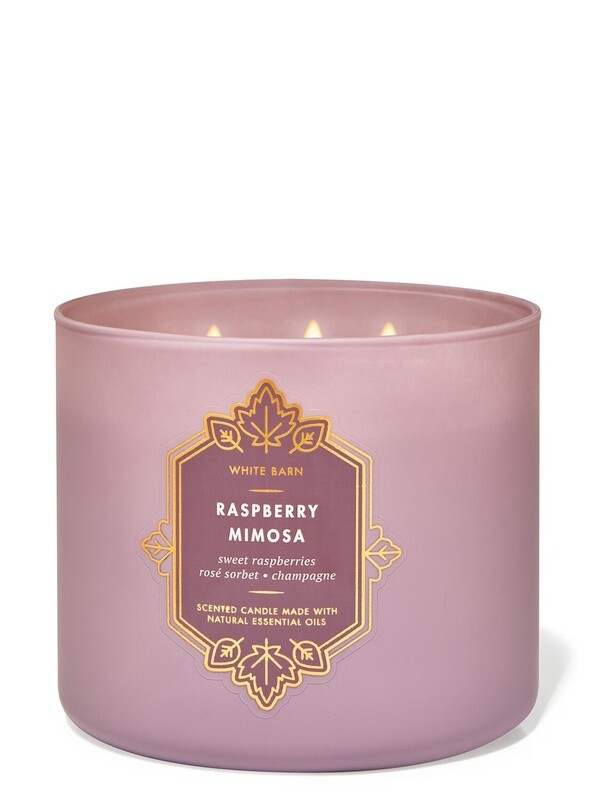 Raspberry Mimosa Candle