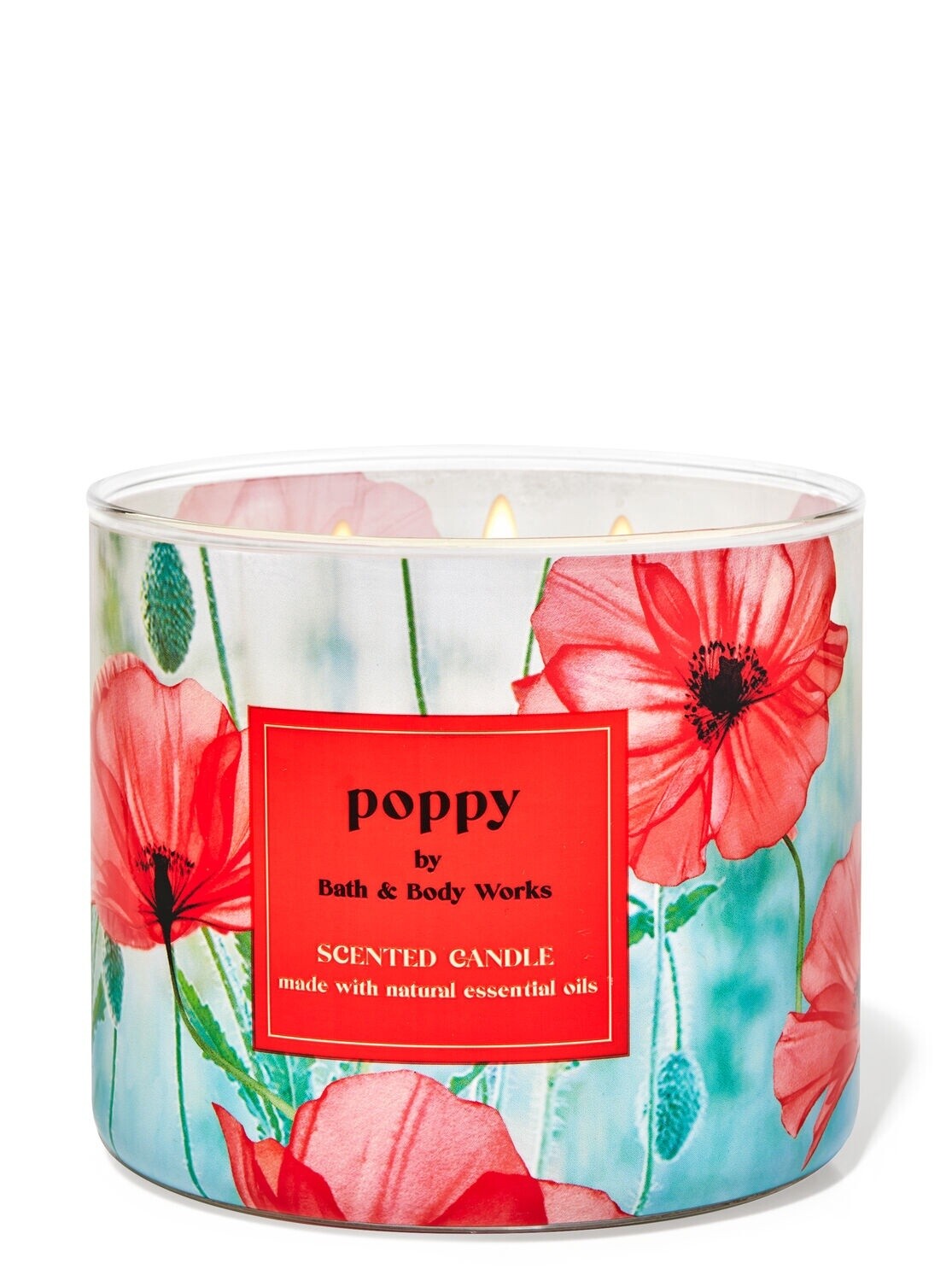 Poppy Candle