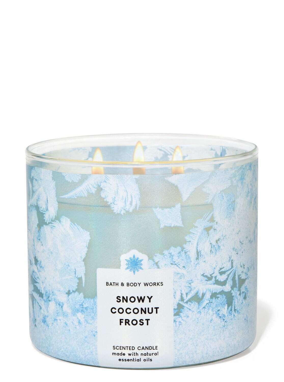 Snowy Coconut Frost Candle