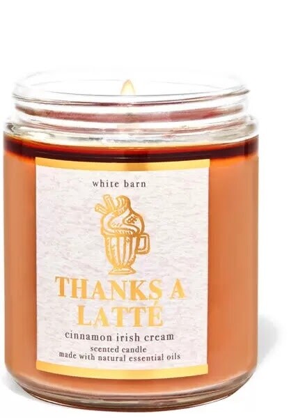 Thanks A Latte Candle