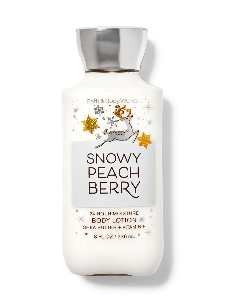 Snowy Peach Berry Body Lotion