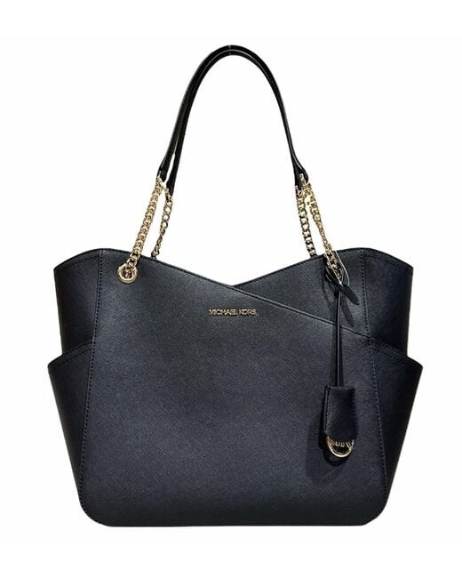 LARGE X CHAIN SHOULDER TOTE