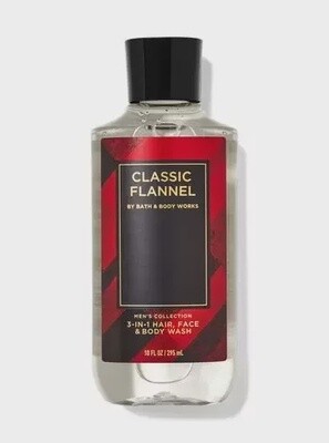 Classic Flannel Mens Body Wash