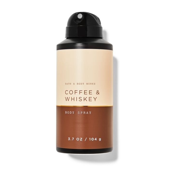 Coffee &amp; Whiskey Mens Body Spray