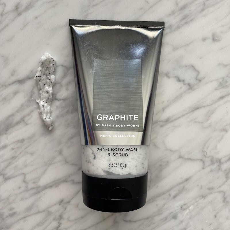 Graphite Mens Body Scrub