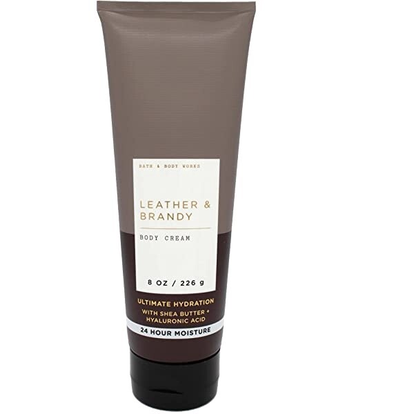 Leather &amp; Brandy Mens Body Cream
