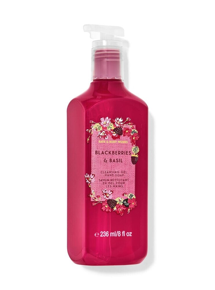 Blackberries &amp; Basil Gel Hand Soap
