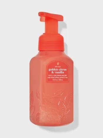 Golden Citrus &amp; Vanilla Foaming Hand Soap