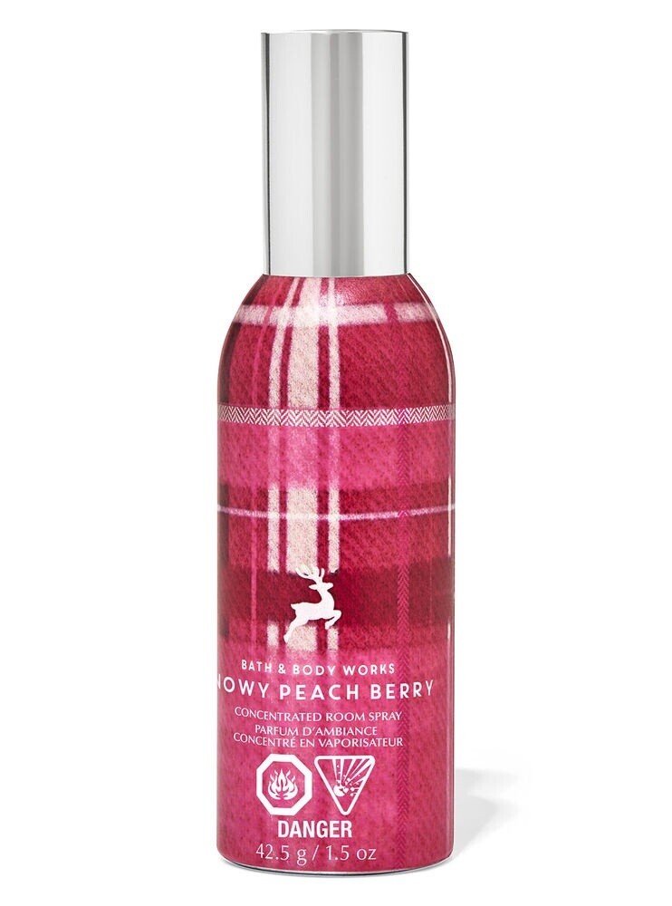 Snowy Peach Berry Room Spray