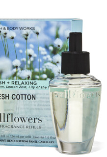 Wallflower single refills fresh cotton