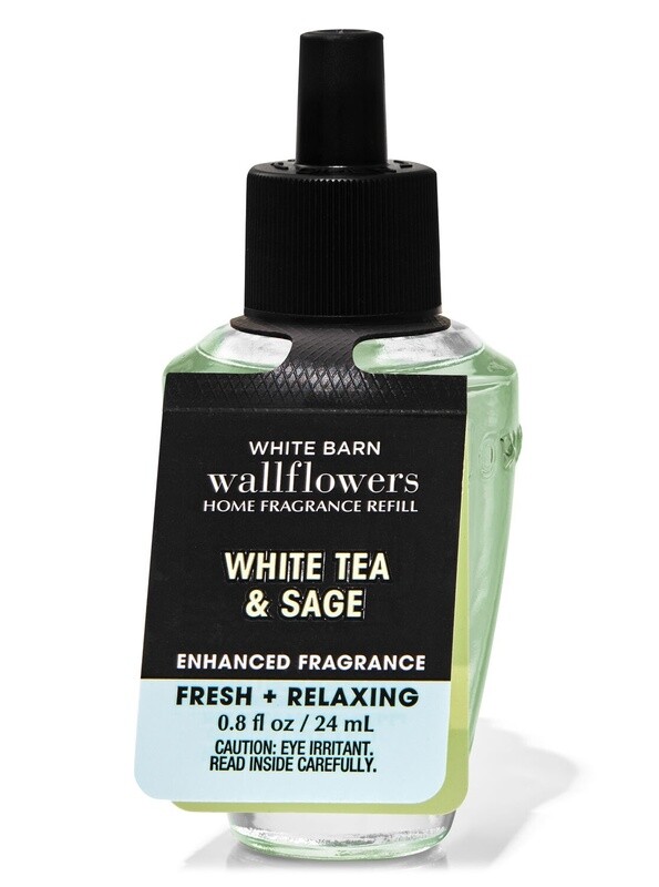 Wallflower single refills white tea &amp; sage