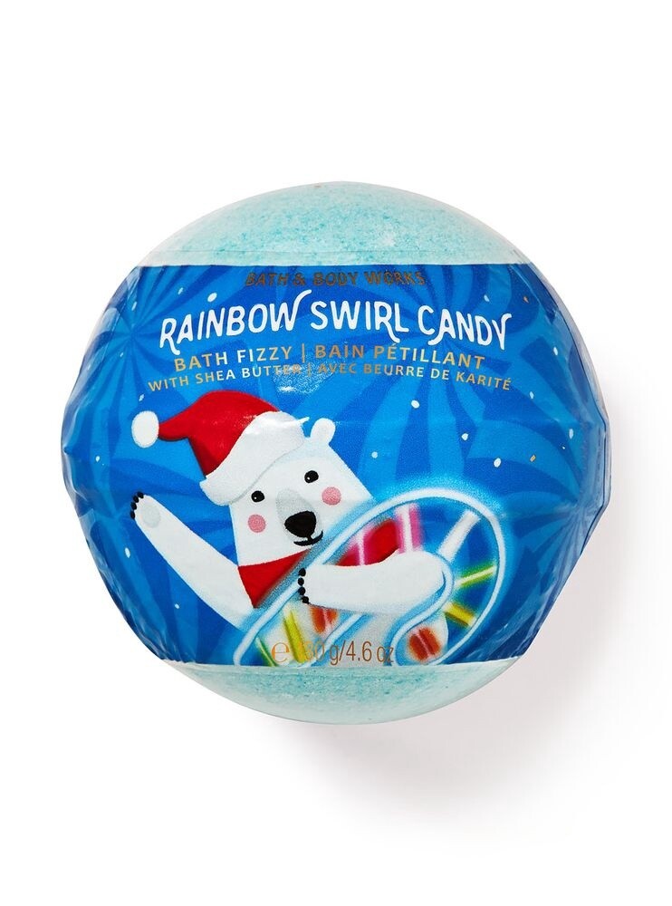 Rainbow Swirl Candy Bathy Fizzy