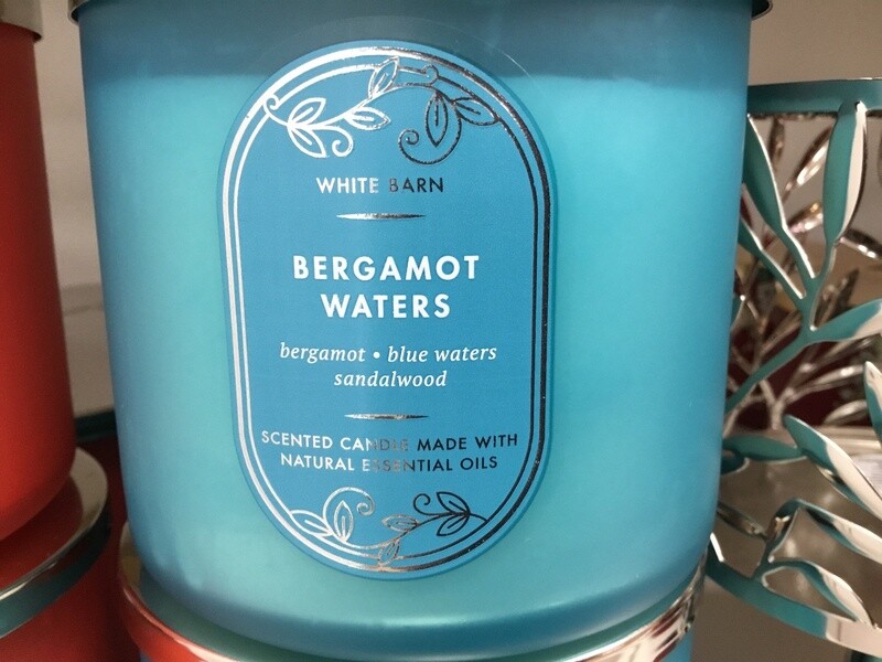 Bergamot Waters Candle