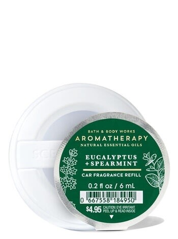 Aroma. Eucalyptus &amp; Spearmint Car Scent Refill